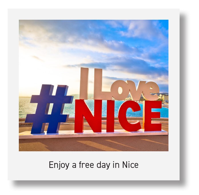 Enjoy a free day in Nice
