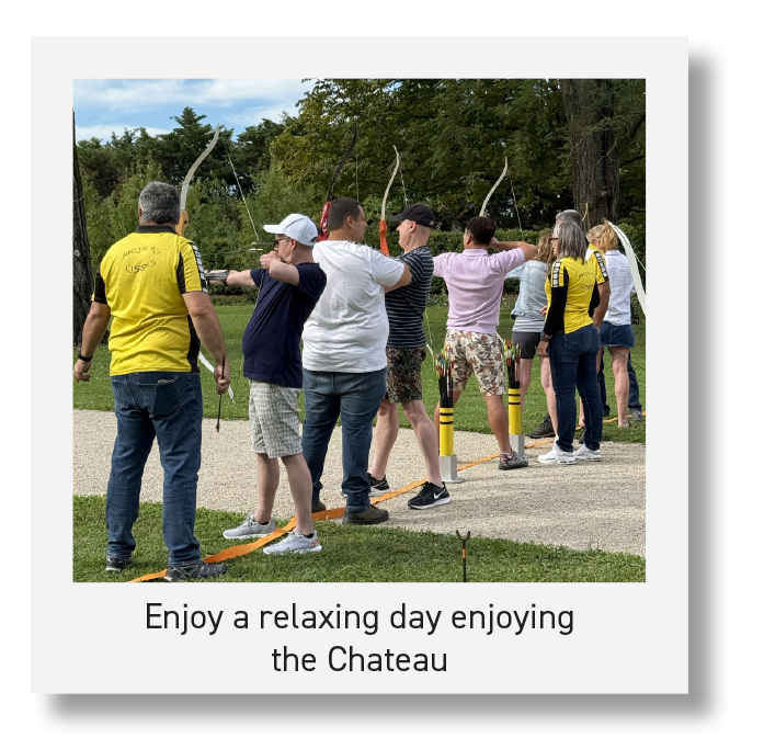 Enjoy a relaxing day enjoying the Chateau